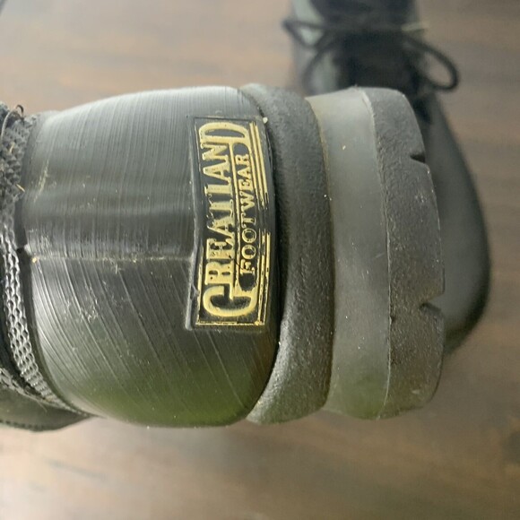 Greatland Mens Sz 12 Black Waterproof Thermolite Snow Boots - Vintage - Picture 12 of 12